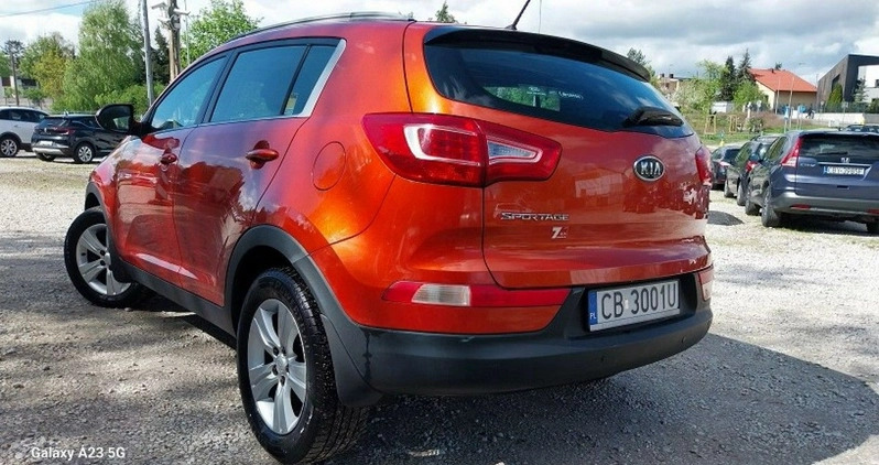 Kia Sportage cena 34800 przebieg: 260000, rok produkcji 2011 z Oborniki małe 79